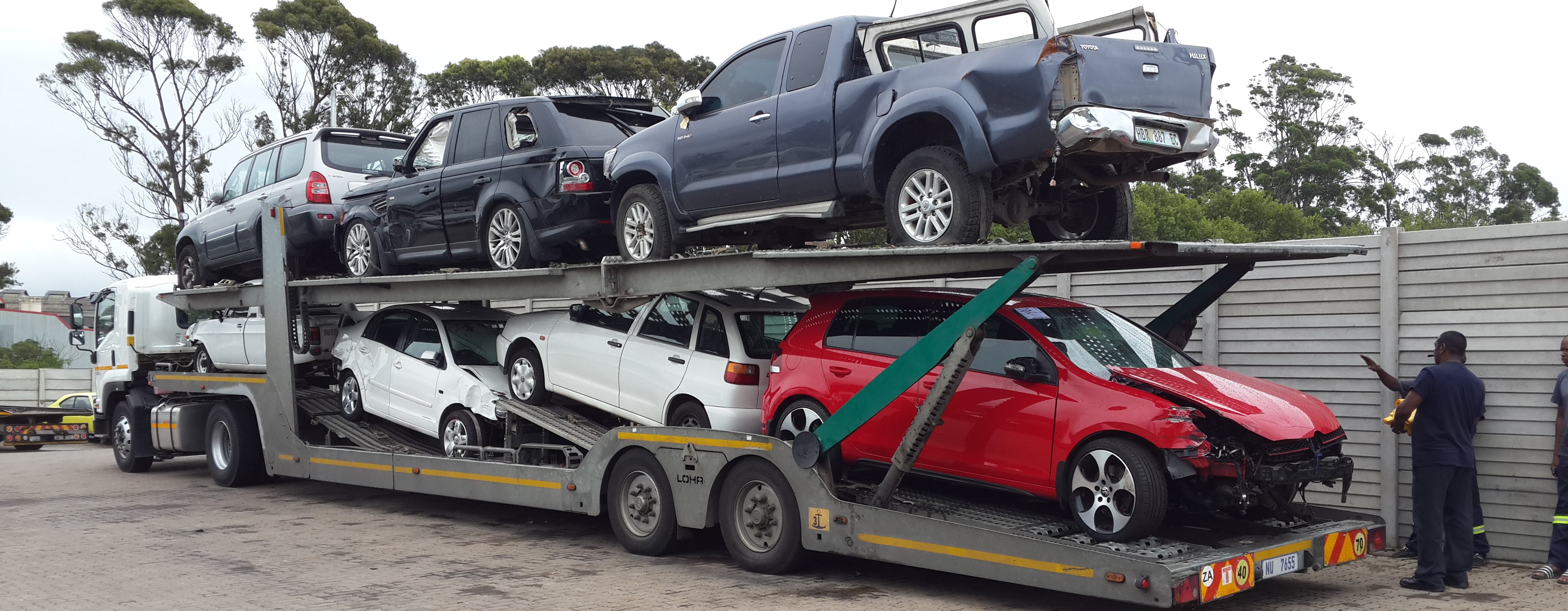 Car transporters in South Africa